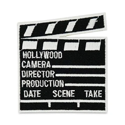 Image of Hollywood Star Film Flap Patch Iron On Patches, Finally Home