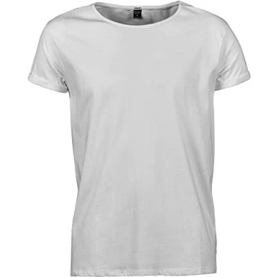Image of Tee Jays Roll Up Men&#039;s T Shirt, White, L