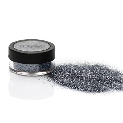 Image of Mylee All That Glitters [Stormy] 101 Glitter Colour Choices DIY Nail Decoration, Holographic Dust Powder Ideal for Art &amp; Crafts