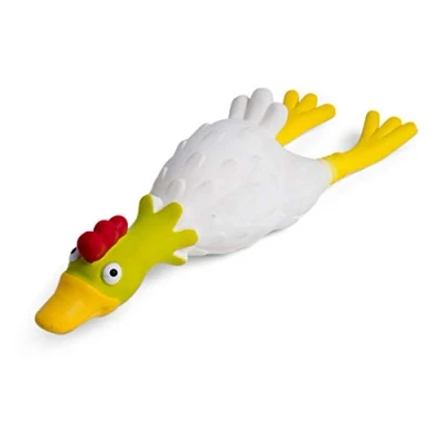 Image of Petface Latex Chicken Squeak Soft Chew Dog Toy, Large