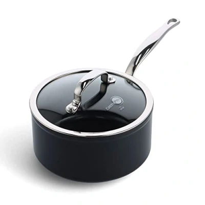 Image of GreenPan Barcelona Pro Aluminium Non Stick 20cm Saucepan with Lid