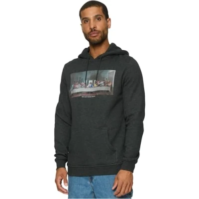 Image of Mister Tee CAN&#039;T HANG WITH US Hoodie, Men&#039;s, Size: Medium, Charcoal