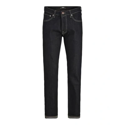 Image of Jack &amp; Jones Men&#039;s Rddchris Royal Selvedge Ri 324 Noos Jeans, Blue Denim, 33 W/32 L