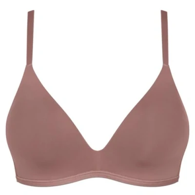 Image of Sloggi Women&#039;s Soft Adapt PU Bra Molded, Cacao, S