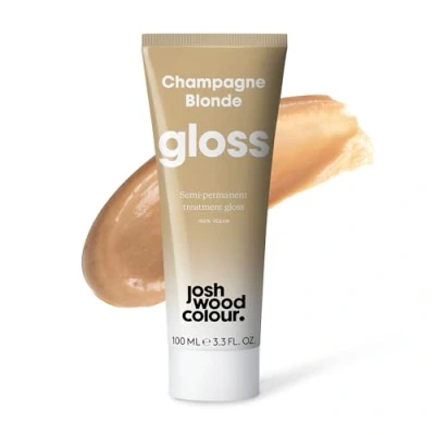 Image of Josh Wood hair Gloss (Champagne Blonde) Semi permanent gloss, adds warm and golden tones, refreshes conditions colour Lasts up to 6 washes 100% Vegan Cream (100ml)