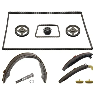 Image of 94810516910, 94810516910S4 Timing chain Kit FEBI BILSTEIN 100957 Duplex, Simplex, Closed