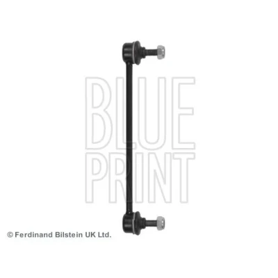 Image of GE4T28170 Anti roll bar link BLUE PRINT ADM58513 Rear Axle Left, Right 257mm M10 x 1,25 with nuts Steel black