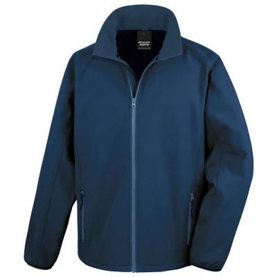 Image of Result R231M Printable Softshell Jacket Navy/Navy, Medium