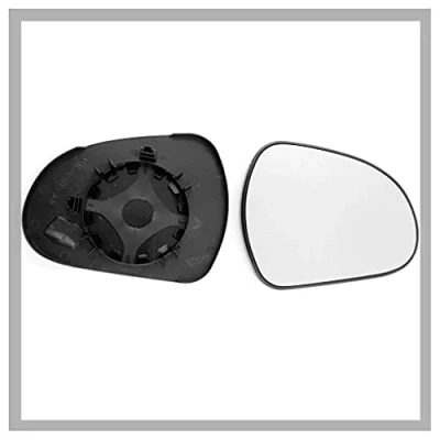 Image of Fits Peugeot 308, For 2007 SEP to 2013 AUG Convex Wing Mirror Glass LEFT HAND (UK Passenger Side)