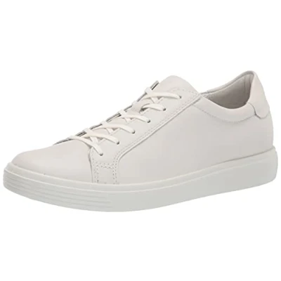Image of ECCO Women&#039;s Soft Classic Sneaker, White, 8/8.5 UK