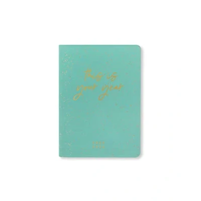 Image of Letts Inspire A6 academic 2023/2024 week to view diary green