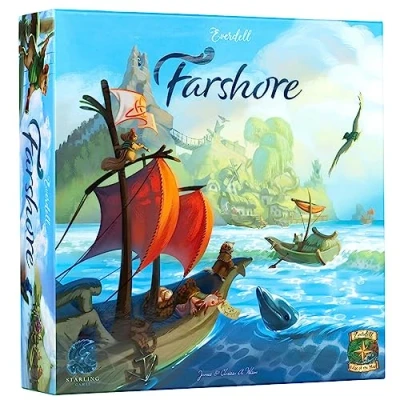 Image of Starling Games Everdell: Farshore Board Game Ages 10+ 1 4 Players 40 80 Minutes Playing Time