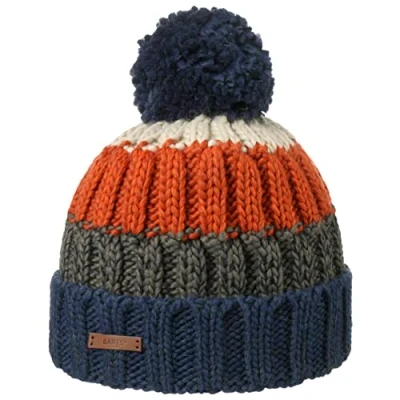 Image of Barts Men&#039;s Wilhelm Beanie Winter cap, BLUE, One Size UK