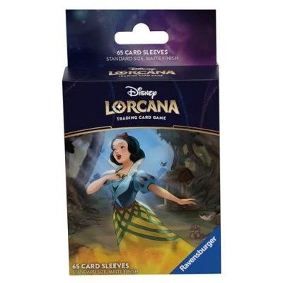 Image of Ravensburger Disney Lorcana Trading Game for Adults and Kids Age 8 Years Up 65 Snow White Card Sleeves Set 4: Ursula&#039;s Return TCG Accessories
