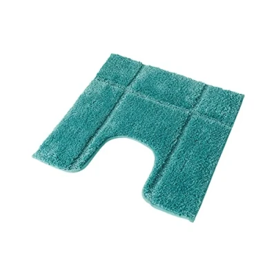 Image of Blue Canyon Orla Microfibre Pedestal Mats, Quick Dry &amp; High Absorbent Bathroom Door Mat, Washable Area Rug for Living Room, Kitchen, Entryway, Outdoor Rug, Home Decor Mattress, 1600GSM Sea Green