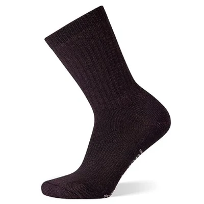 Image of Smartwool Womens Hike Classic Edition Full Cushion Solid Crew Socks, BORDEAUX, S EU