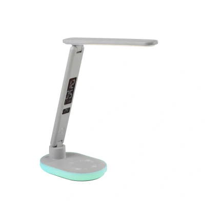 Image of Tina Desk Task Lamp White 1x 4W LED 3000 5000K, 2W RGBK Dimmable