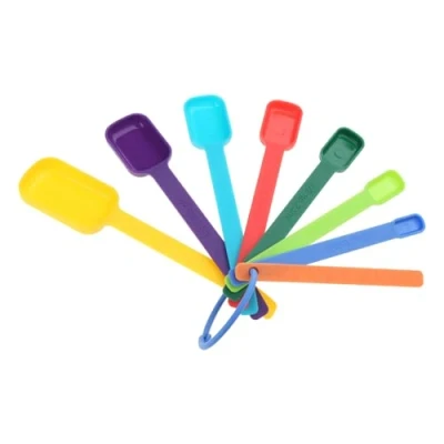 Image of 7 Pieces Measuring Spoon/Cup Kitchenware Teaspoon Utensil For Liquids Dry Ingredients