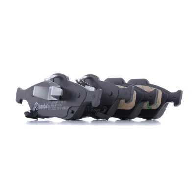 Image of 044650D120 Brake pad set BREMBO P 83 159 with acoustic wear warning without accessories TOYOTA: Yaris III Hatchback