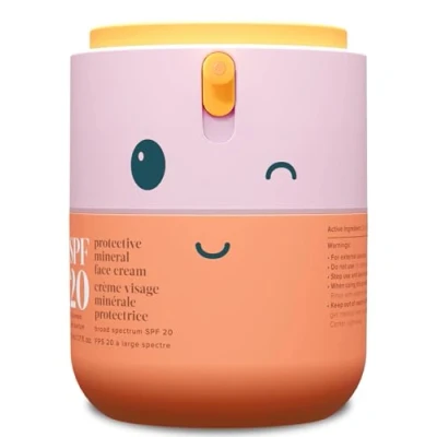 Image of Evereden Kids Face Cream, 1.7 oz. Fragrance Free and Lotion with SPF 20 Clean Non Toxic Moisturizer Multi Vitamin Skin Care FSA Eligible
