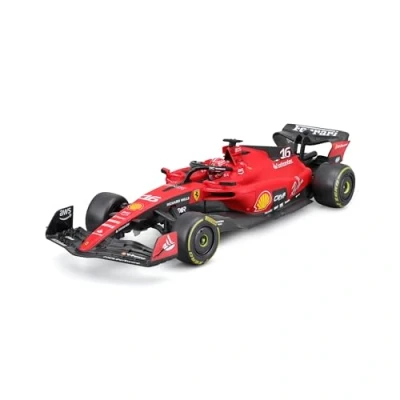 Image of Maisto M82357 Tech R/C Ferrari SF 23 (2023), Leclerc #16 Car 2.4GHZ RC Vehicle, Red