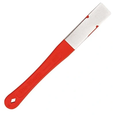 Image of DMT D2F 2.5 Inch Dia Sharp Fine Diamond Mini Hone Clear