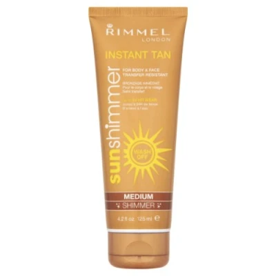 Image of Sunshimmer Instant Tan Makeup, Medium Shimmer 125 ml