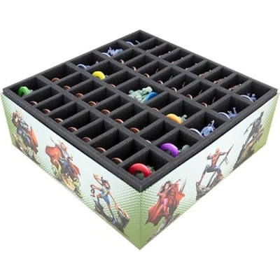 Image of Feldherr foam set with Organizer compatible Marvel Zombies: A Zombicide game core box