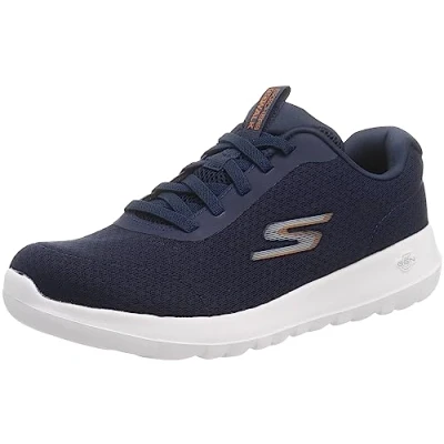 Image of Skechers Performance GO WALK MAX Walking trainers, Men&#039;s, Size: 8.5, Dark blue Textile/synthetics