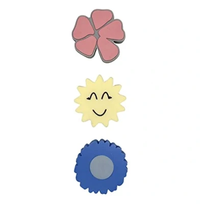 Image of Kipling BTS PULLERS MIX, Reflective Character Zip Puller Covers, Flower Sun