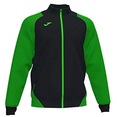 Image of Joma Essential II Jacket Y Vest Cabal, Man, mens, 101535.117, Black Fluorescent Green, 5XS