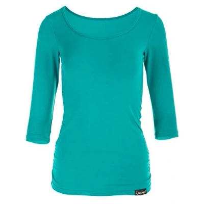 Image of WINSHAPE Women&#039;s Fitness Yoga Pilates 3/4 Sleeve Shirt WS4