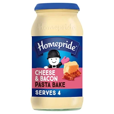Image of Homepride Cheese &amp; Bacon Pasta Bake, 485 g Jar (Pack of 1)