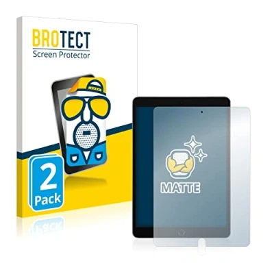 Image of brotect Screen Protector Anti Glare compatible with Apple iPad 10.2&quot; WiFi Cellular 2021 (9th Gen.) (2 Pack) Matte,