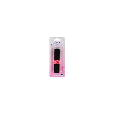 Image of Non Roll Elastic, 1mx25mm Black