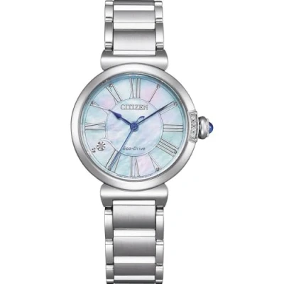 Image of Citizen Women Analogue Eco Drive Watch with Stainless Steel Strap EM1060 87N