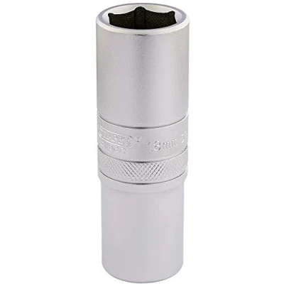 Image of Draper 6 Point Metric Deep Socket, 1/2&quot; Sq. Dr., 18mm