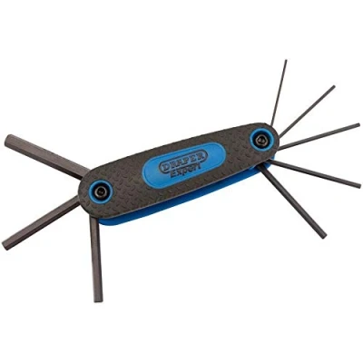 Image of Draper Metric Hex. Key Set in Holder (8 Piece)