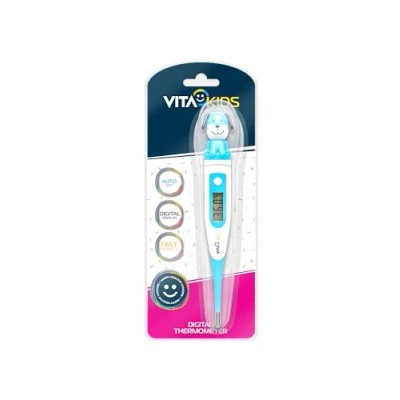 Image of VitaKids Flexi Tip Digital Thermometer, Blue Dog