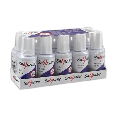 Image of Snopake 13139 Hi Tech Correction Fluid,white, 20 ml Bottle [Pack of 10]