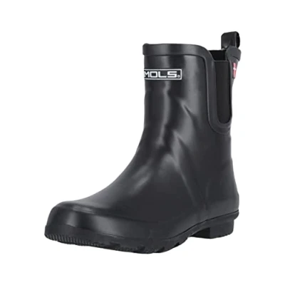 Image of MOLS Women&#039;s Silverwater Rain Boot, 1001 Black, 5 UK
