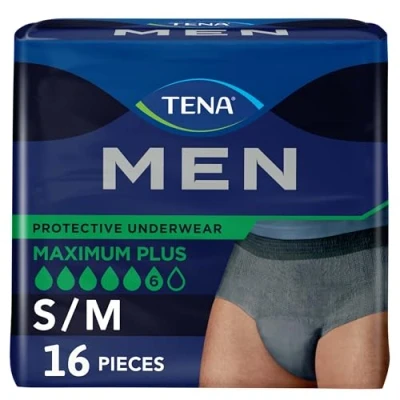 Image of Tena Incontinence Underwear for Men, Protective, Medium/Large, 16 Count