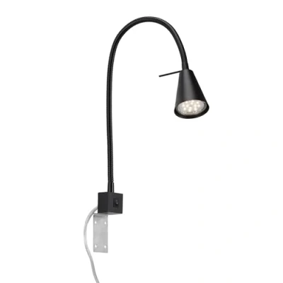 Image of Briloner Tuso LED wall lamp, bed mounted, black