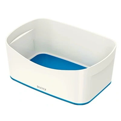 Image of Leitz Wow, myBox, Storage tray Groß Weiß/Blau Metallic
