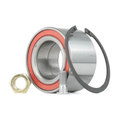 Image of 701598625 Wheel Bearing kit FEBI BILSTEIN 05847 Rear Axle Left, Right with nut, retaining ring, screw 80mm Angular Ball