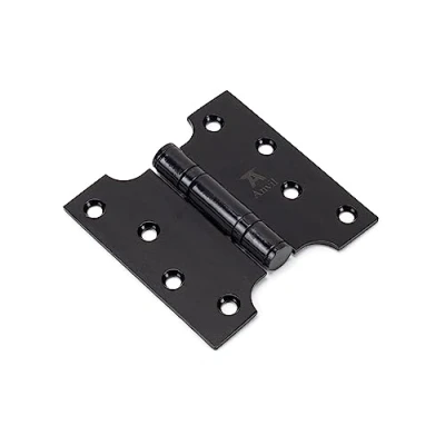 Image of From The Anvil Black 4 Inch x 2 Parliament Hinge (Pair) ss