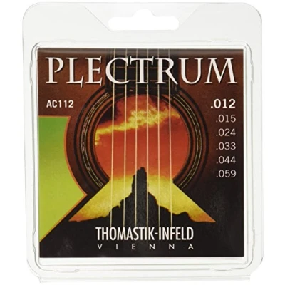 Image of Thomastik Strings for Acoustic Guitar Plectrum Series Set AC112 Medium