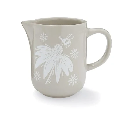Image of Cooksmart British Designed Small Jug Ceramic for Multiple Use in The Kitchen Jugs Everday Homestead