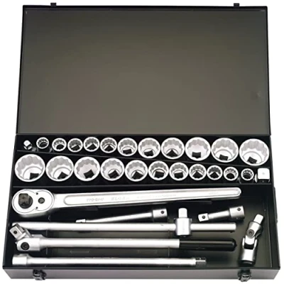 Image of Elora Metric and Imperial Socket Set, 3/4&quot; Sq. Dr. (31 Piece)
