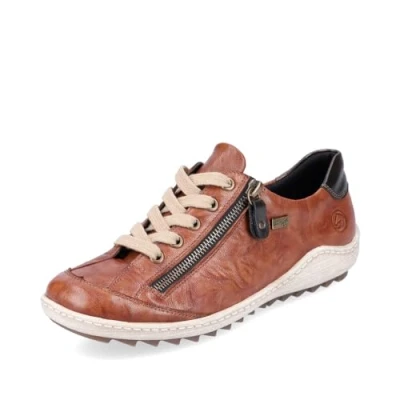 Image of Remonte Women&#039;s R1402 Low Top Sneakers, Cuoio, 6 UK